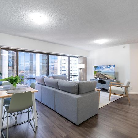 Downtown Honolulu Skyview - 1Bed&Den- Free Parking Apartment Bagian luar foto